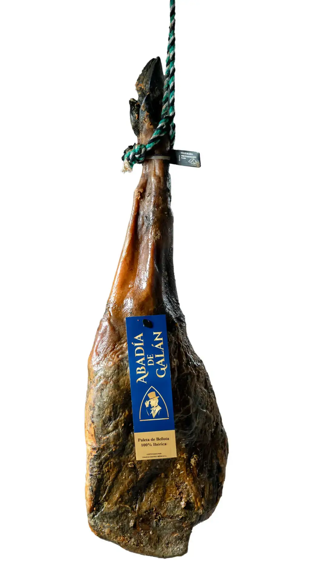 Paleta de Bellota 100% Ibérica curada artesanalmente en bodega natural