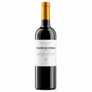 Botella de vino tinto Roble Valdequemao Ribera del Guadiana