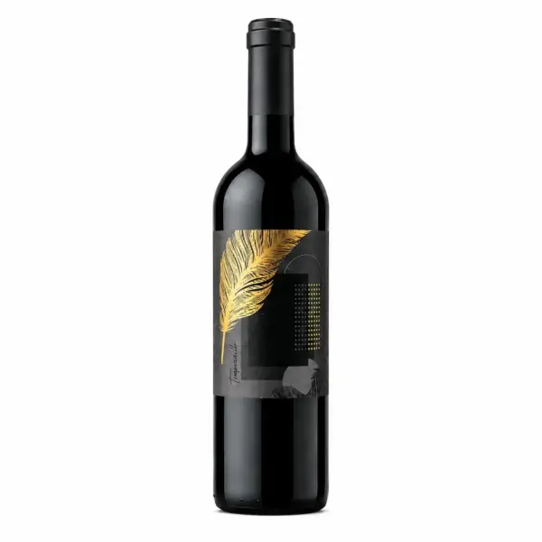 Botella de vino tinto Tempranillo Valdequemao de Tierra de Barros