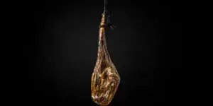 Jamón gourmet curado de forma artesanal