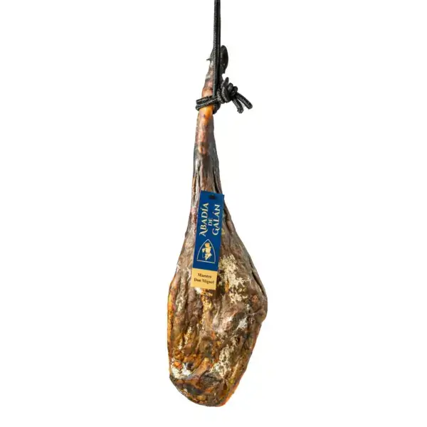 Jamón Maestro Don Miguel Abadía de Galán curado más de 1100 días en secaderos naturales