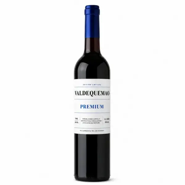 Valdequemao Premium vino tinto de Extremadura