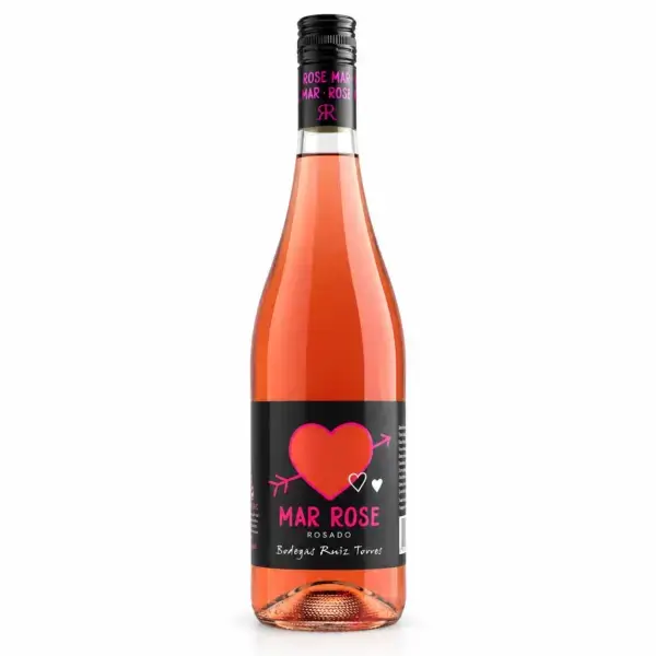 Botella Mar Rose Semidulce de Tempranillo