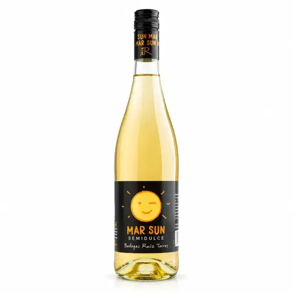 Botella Mar Sun Semidulce de uva Pardina