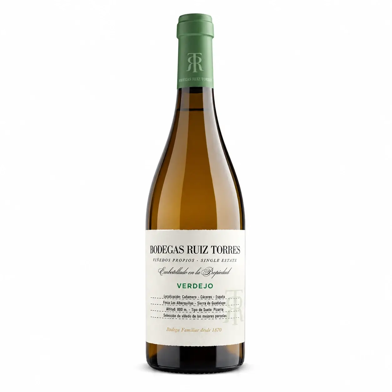 Botella Verdejo Vino Blanco Joven